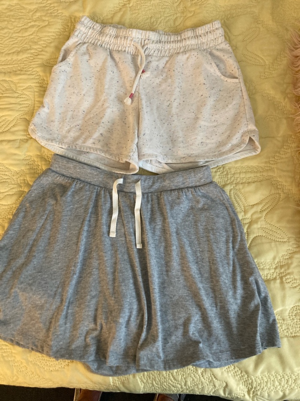 Cat&jack XL(14) girls shorts and skirt pull on with drawstring waist